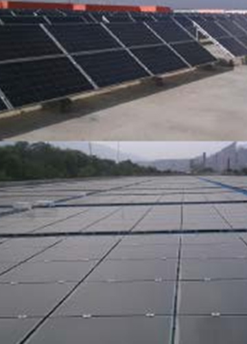 Lanzhou Jiuzhou 15MW color steel tile photovoltaic project