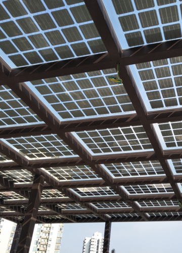Shenzhen Longgang Villa Building Grade Photovoltaic Lighting Roof