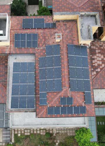 Shenzhen Baoan 20KW Household Photovoltaic Project