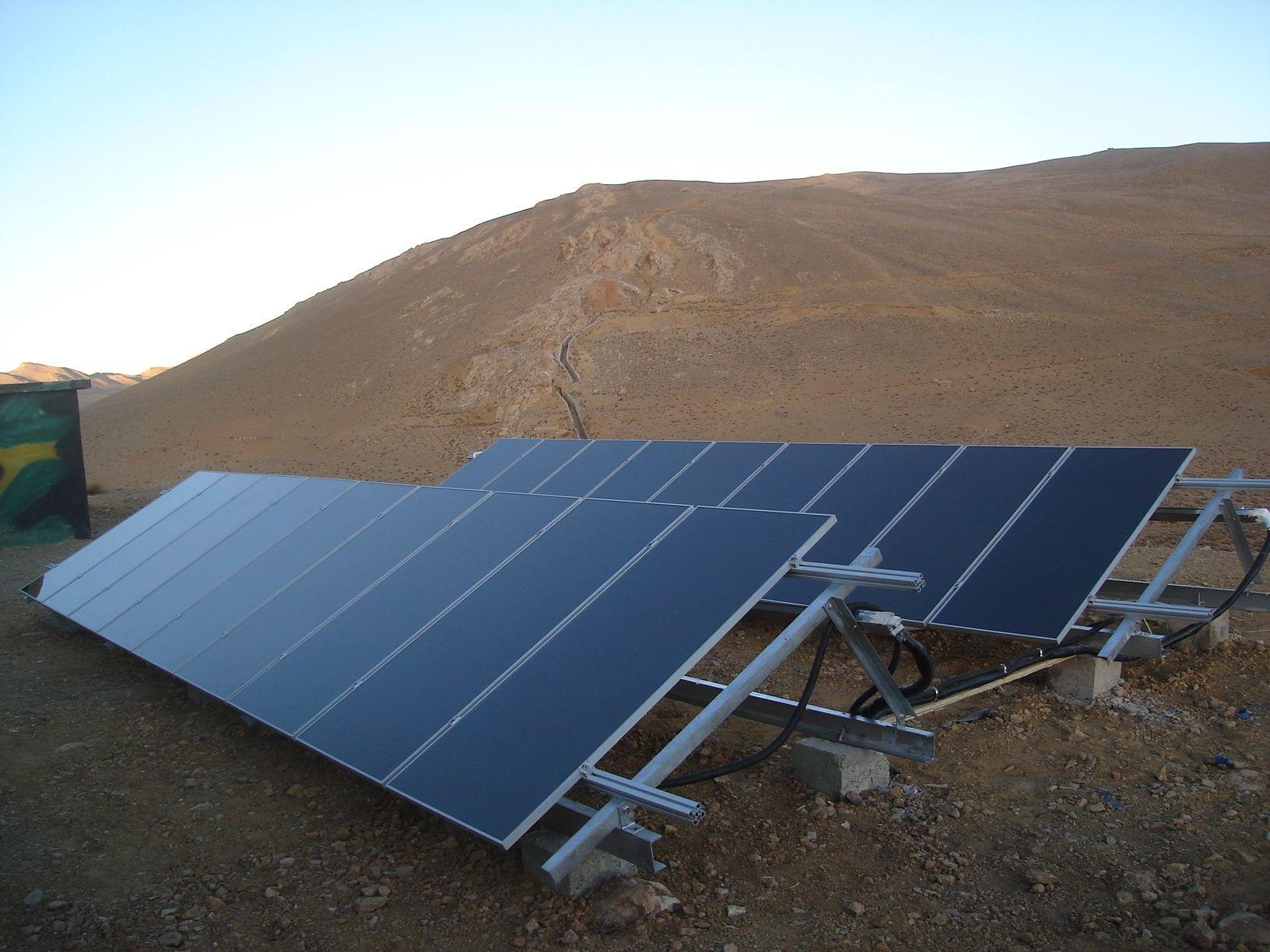 Photovoltaic power generation project at Lhasa border post in Tibet